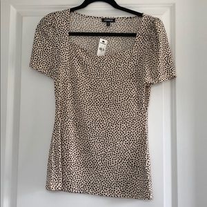 Never worn blouse short sleeve
